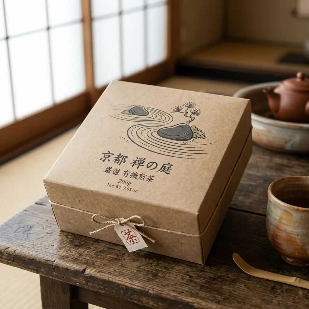 东方美学：山水意象冷萃茶叶盒