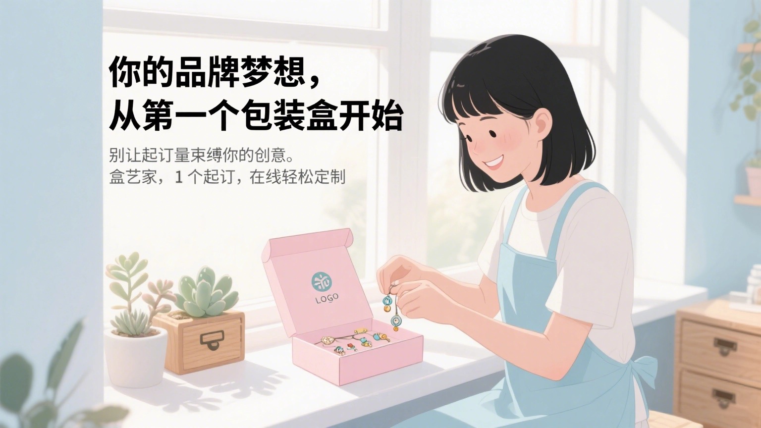 盒艺家定制的精美品牌包装盒展示